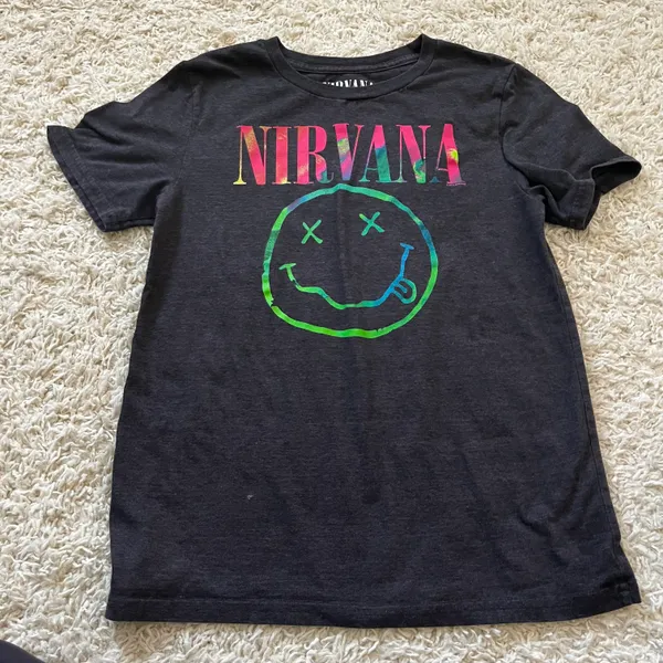 Nirvana Black T Shirt size Medium - Image 2