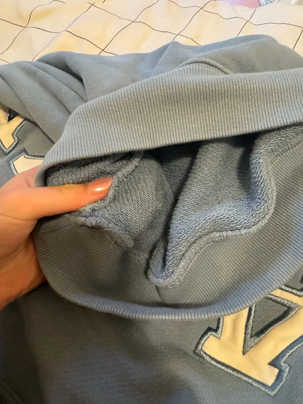 PARKE Sweatshirt Mockneck Baby blue - Image 3