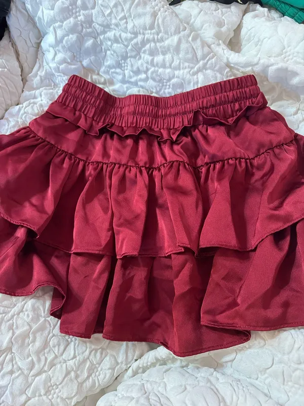 Boutique Day + Moon Garnet Ruffle Skirt - Image 2