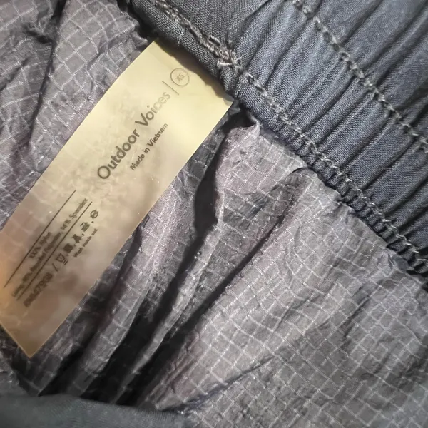 Outdoor voices navy blue windbreaker pants jogger XS women - Image 6
