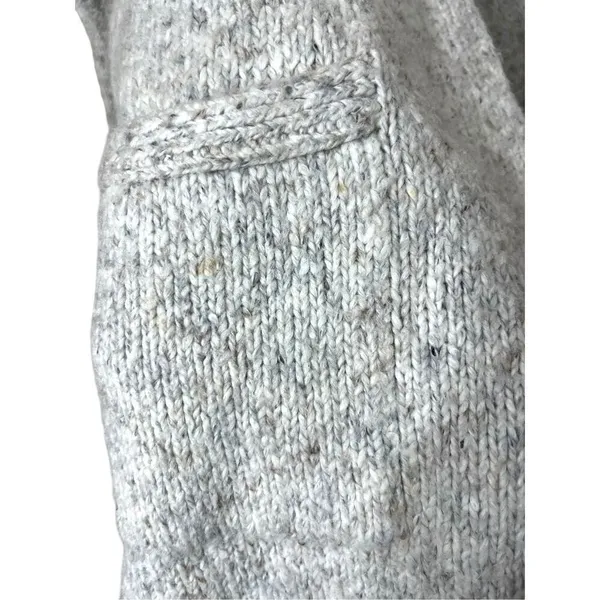 Abercrombie & Fitch Heather‎ Gray Knit Cardigan Size XS - Image 7