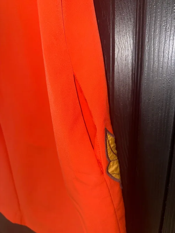 Vici Collection Mini Shift Dress Orange Floral - Image 8