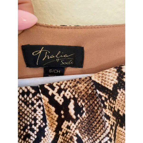 Small Thalia Sodi snake print dress - Image 4