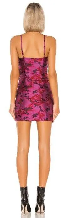 H:ours Revolve Pink Camo Mini Dress - Image 4