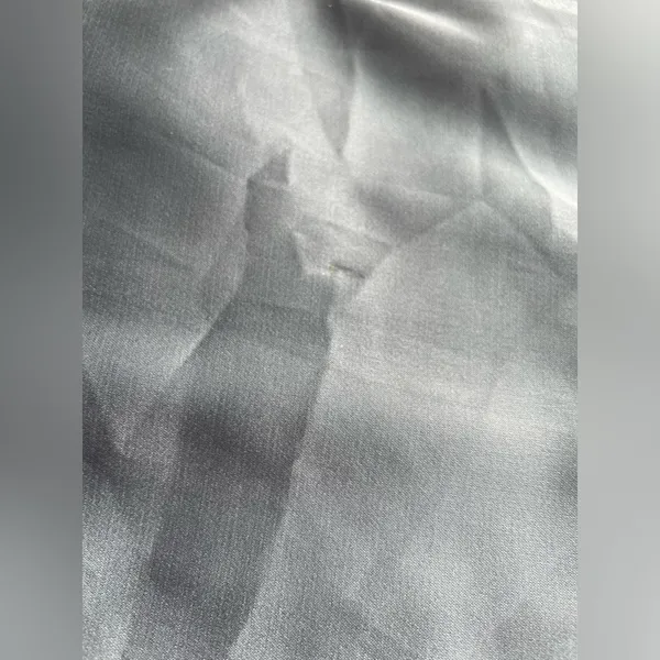Baltic Born Silvery Blue A-Line Silky Dress - Image 6