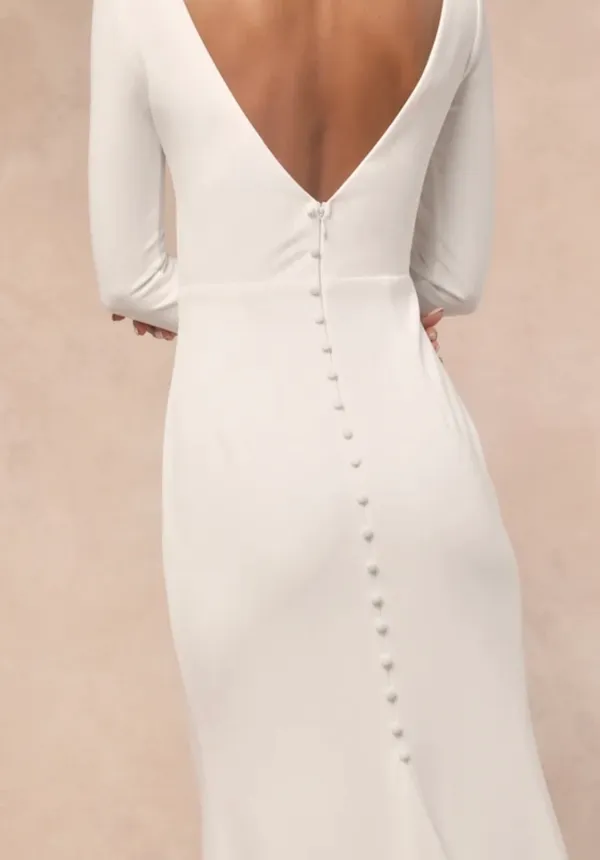 Lulus New Feeling of Forever White Long Sleeve Mermaid Maxi Dress - Image 13