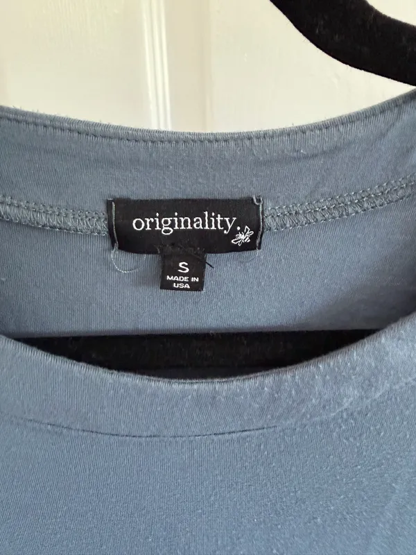 Flowy Top Blue - Image 3