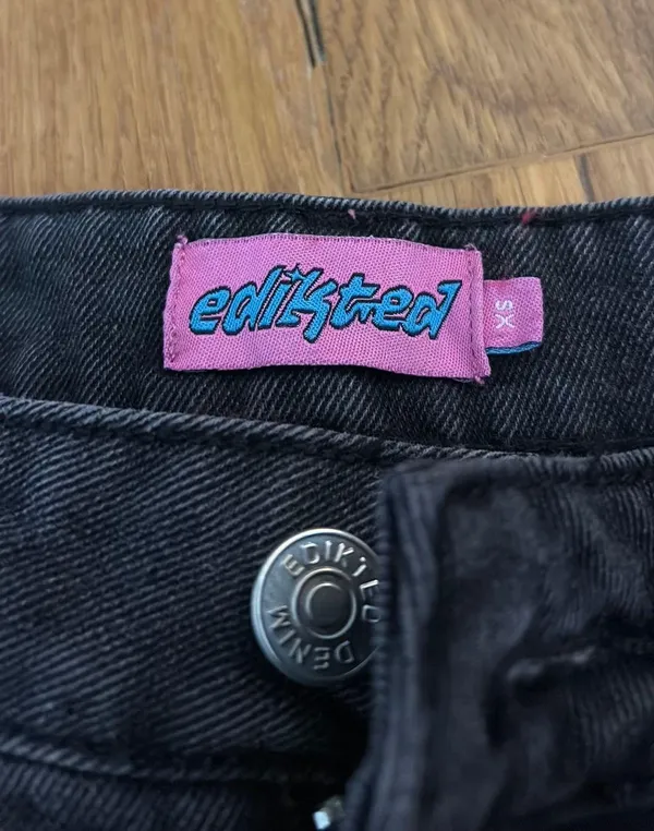Edikted black jeans - Image 2