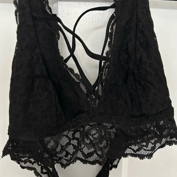 Black Victoria’s Secret Bralette - Image 2