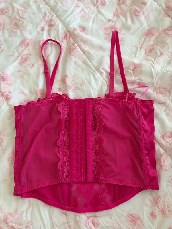Pink corset top - Image 2
