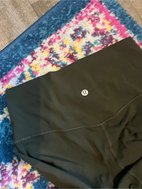 Lululemon align High-Rise Olive Green Active Leggings for Women - Image 8