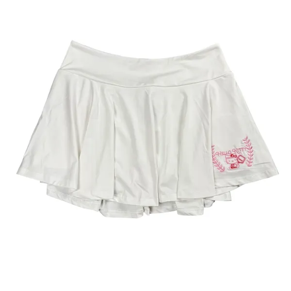Hello Kitty Sanrio Skort Women Size Medium‎ White Tenniscore Kawaii Preppy - Image 2