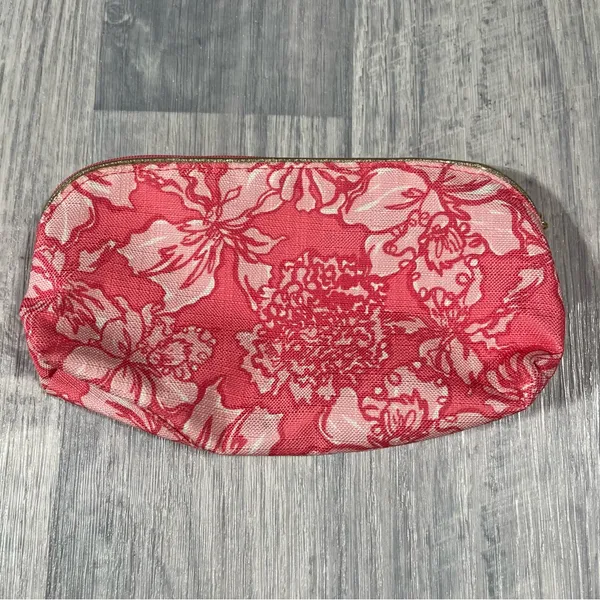 Lilly Pulitzer Pink Make Up Bag; OS - Image 3
