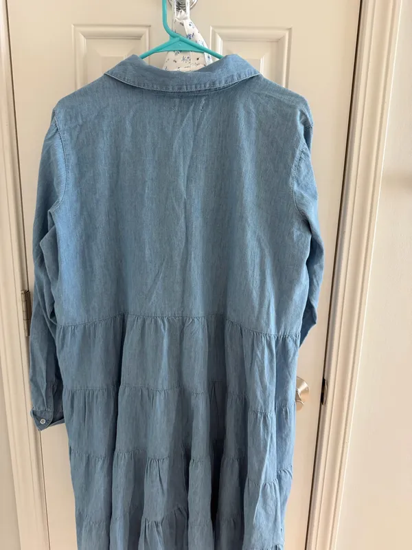 Mud Pie Dress Blue - Image 5