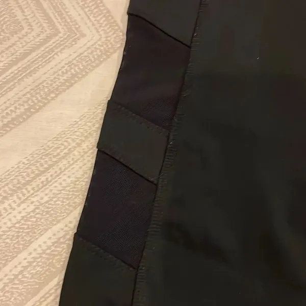 Strut This Women’s Black High Waist Mesh Panel Leggings - Image 3