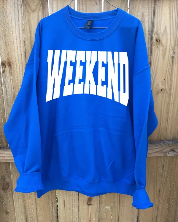 Gildan Weekend Sweatshirt - Image 3