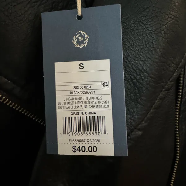 Universal Threads Faux‎ Leather motorcycle Jacket size S - Image 6