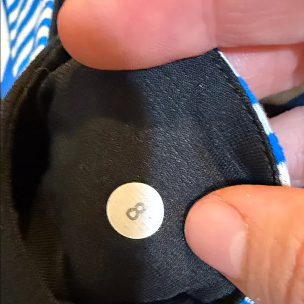Women’s Lululemon Blue Print Yoga Flare Leggings - Image 4