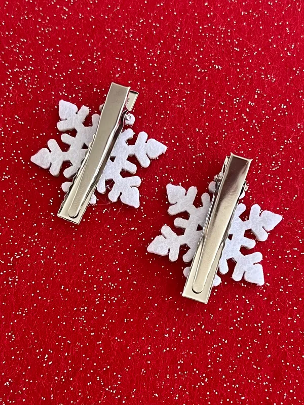 New SnowFlake Hair Clips - Image 3