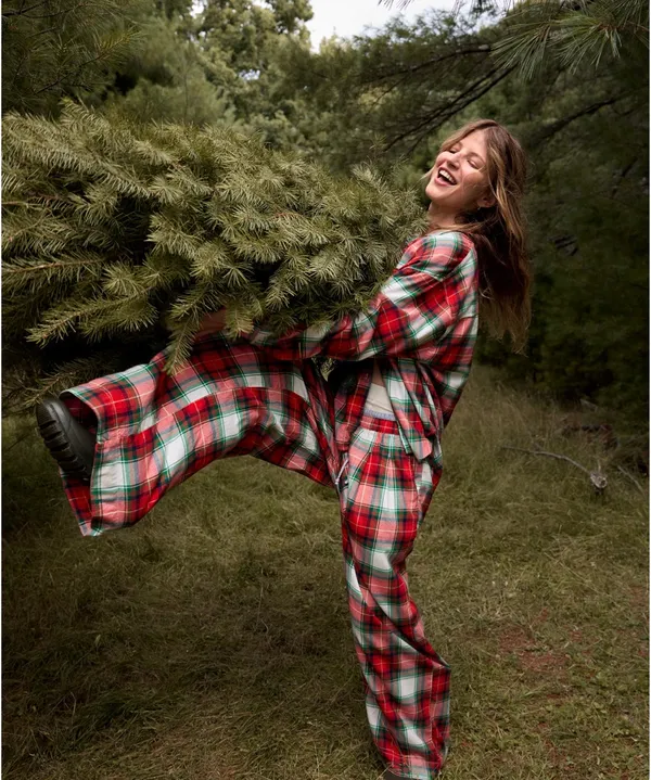 Aerie Pajama Set Flannel - Image 5