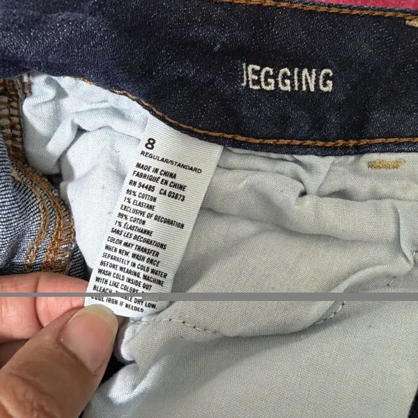 American Eagle Outfitters Skinny Jeans Blue Denim Women's Distressed US 8 - Image 9