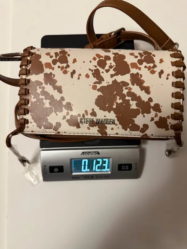 Steve Madden 2025 Faux Cow Print Crossbody Shoulder Bag - Image 4