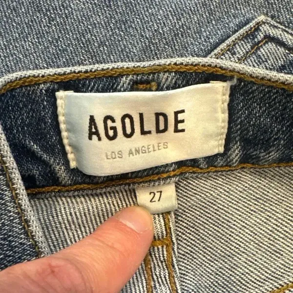 Agolde Nico High Rise jeans size 27 - Image 2