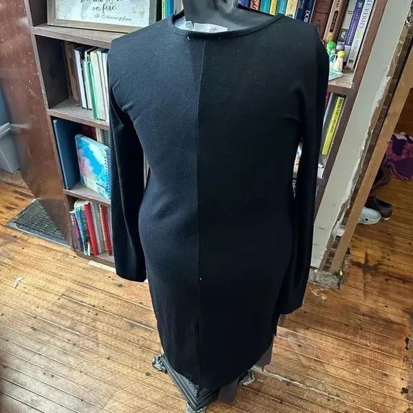 RD Style Anthro little black dress minimalist S normcore - Image 2