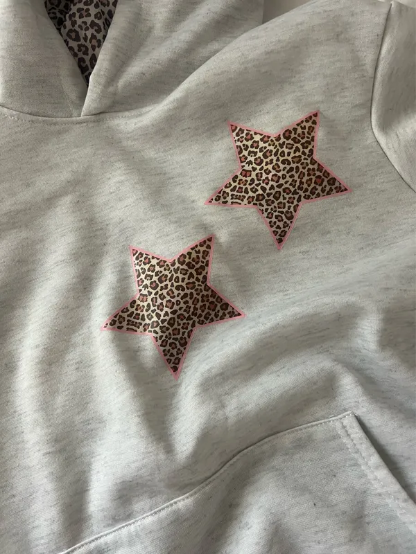 leopard sweatshirt Gray - Image 3