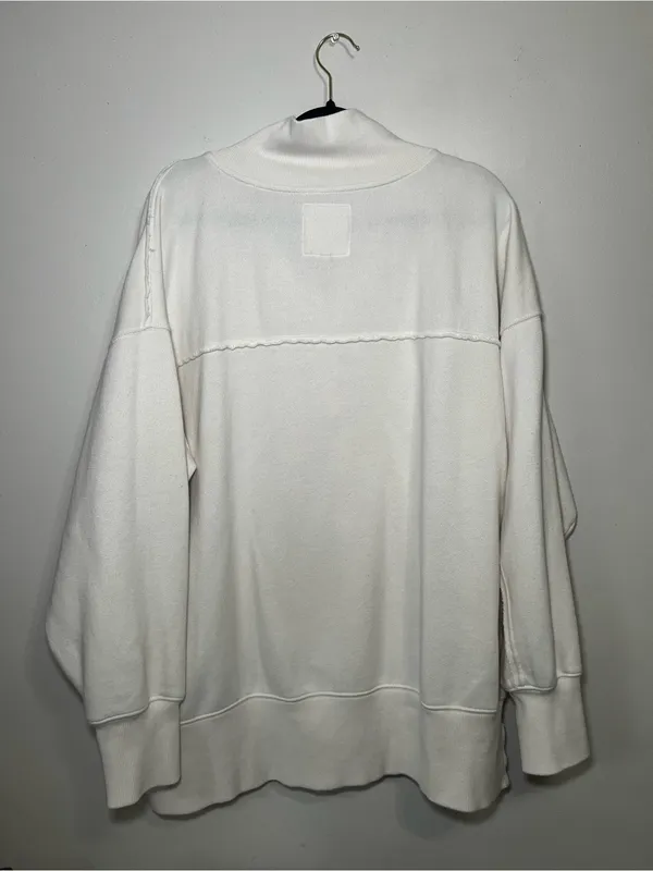 aerie cream pullover sweater - Image 3