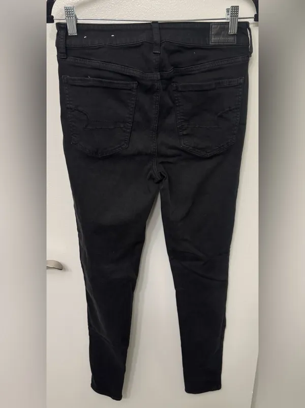 American Eagle Super Stretch High Rise Jeggings | Skinny Denim Jeans - Image 2