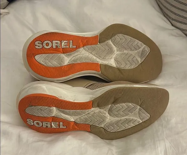 SOREL beige ceramic Explorer Defy Mid Shoe - Women's size 9.5! - Image 10