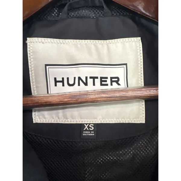 Women’s Hunter XS Black Rain Jacket - Image 5