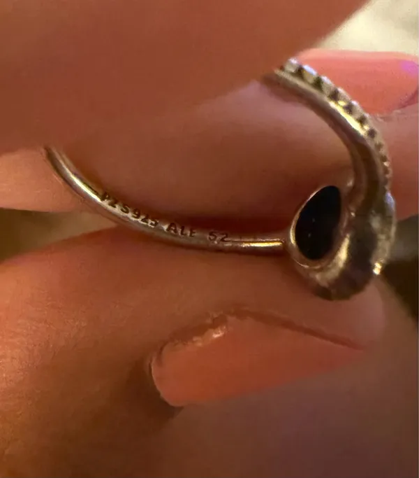 Ring Silver Size 6 - Image 4