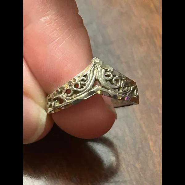 Ring band 925 sterling silver size size 6 1.73g - Image 7