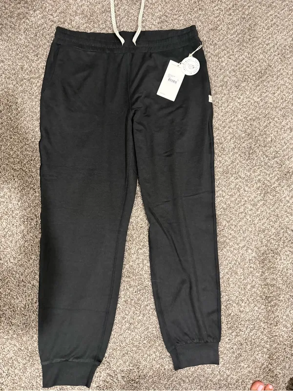 Vuori Performance Joggers - Black Heather - Med - Image 3