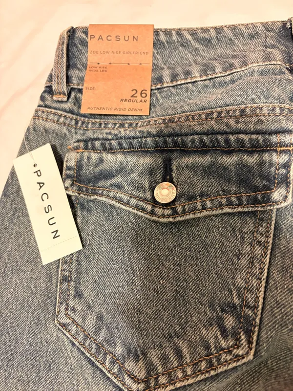 Pacsun Zoe low rise girlfriend jeans - Image 6
