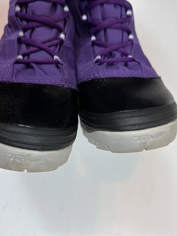Teva Jordanelle 1003017 Waterproof Thinsulate Snow Boots Purple Women 9.5 - Image 13
