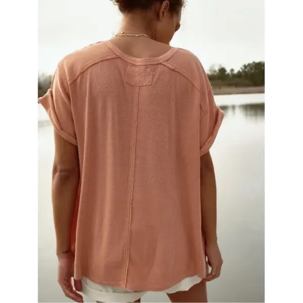 We The Free BF Tee in Iced Chai - Image 2