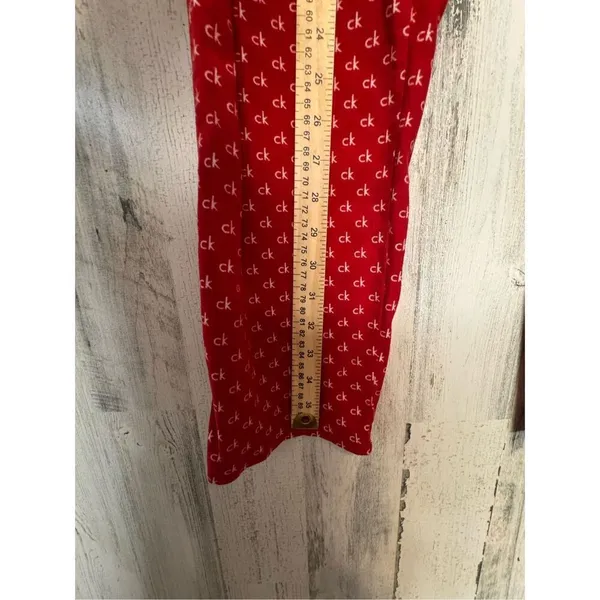 Calvin Klein red pajama pants size small - Image 10