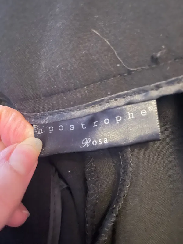 Slacks Black Size 2 - Image 3