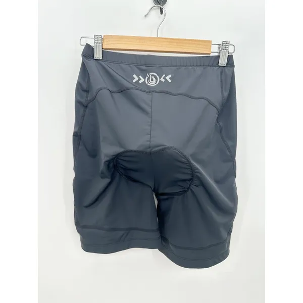 Beroy Women’s Cycling Biker Shorts‎ Black Padded 8” Inseam Stretch M/L - Image 2