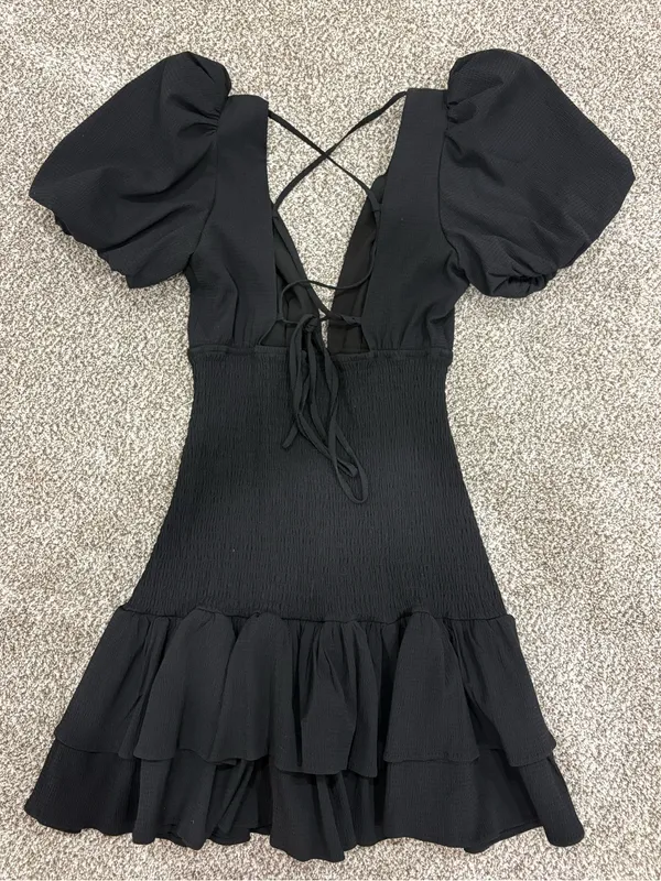 HELLO MOLLY LA DEVOTEE DRESS BLACK - Image 6