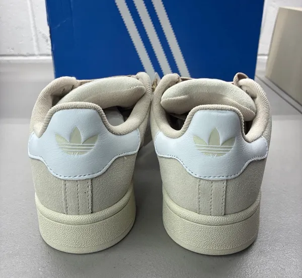 New Adidas Originals Campus O0s Wonder White Cloud White Womans HP2924 Size 7.5 - Image 4