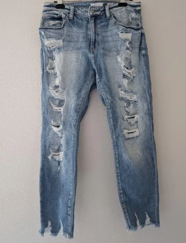 KanCan USA High Rise Heavily Distressed Skinny Jeans ✨ - Image 2