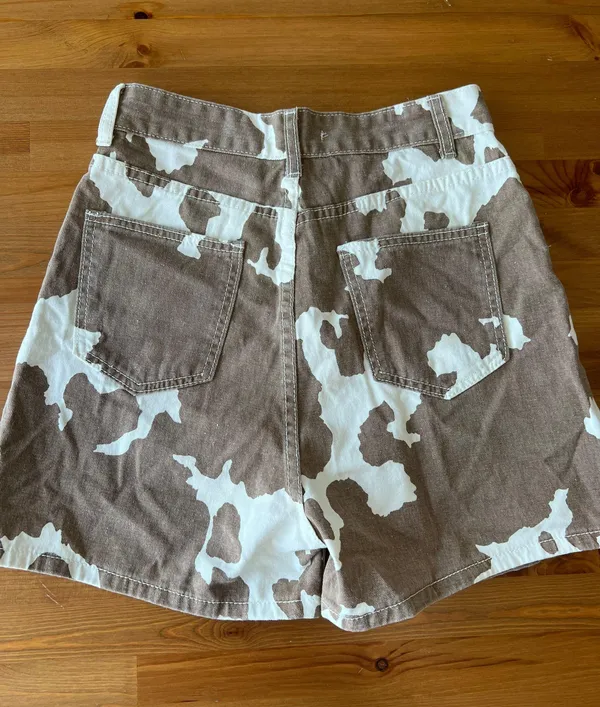 Cow Print Shorts - Image 2