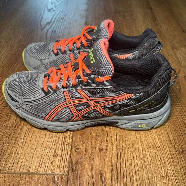 Asics Gel-Venture 6 Gray Trail Running Shoes T7G6Q Womens 8.5 Activewear - Image 5