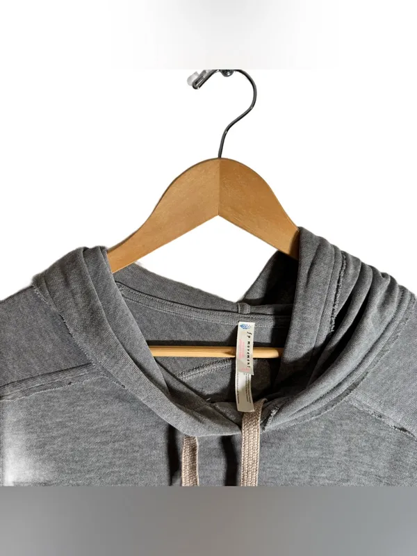 Free People Movement Ready Go Hoodie Women's XS Relaxed Workout Casual Top Grey - Image 6