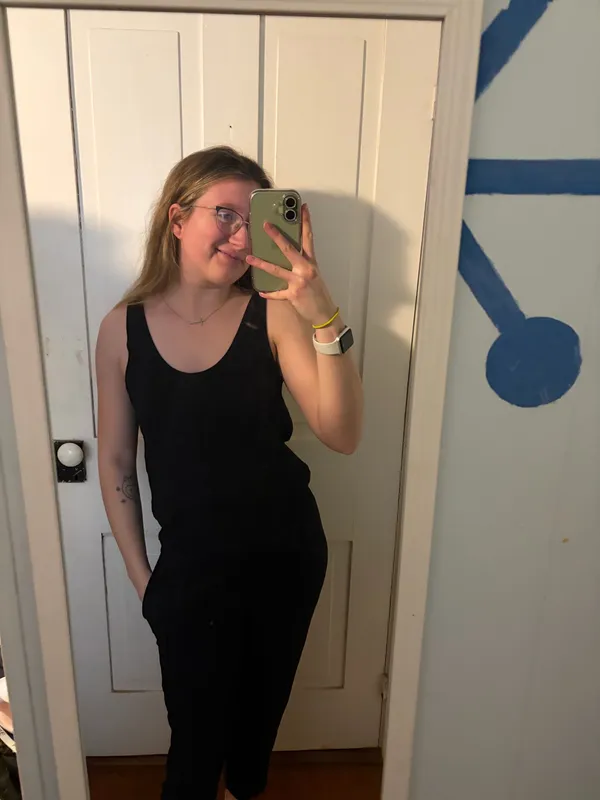 American living black jumpsuit playsuit - Image 2