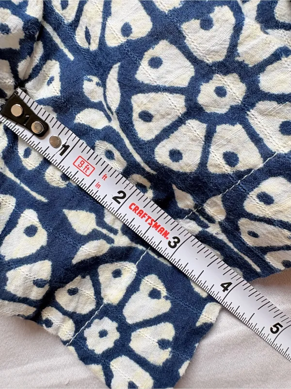 Roller Rabbit x Target L Daisy Floral Navy Side Tie Cotton Shorts - Image 12